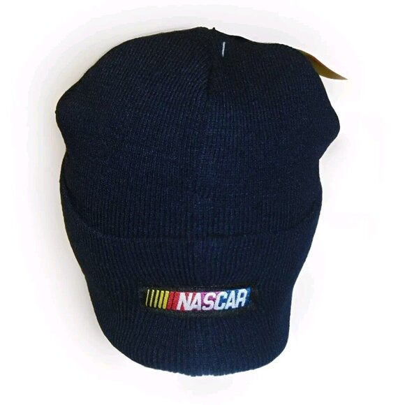 Tide Racing Team Vintage 90s Nascar Racing Mens Beanie Winter hat cap New - Picture 2 of 2